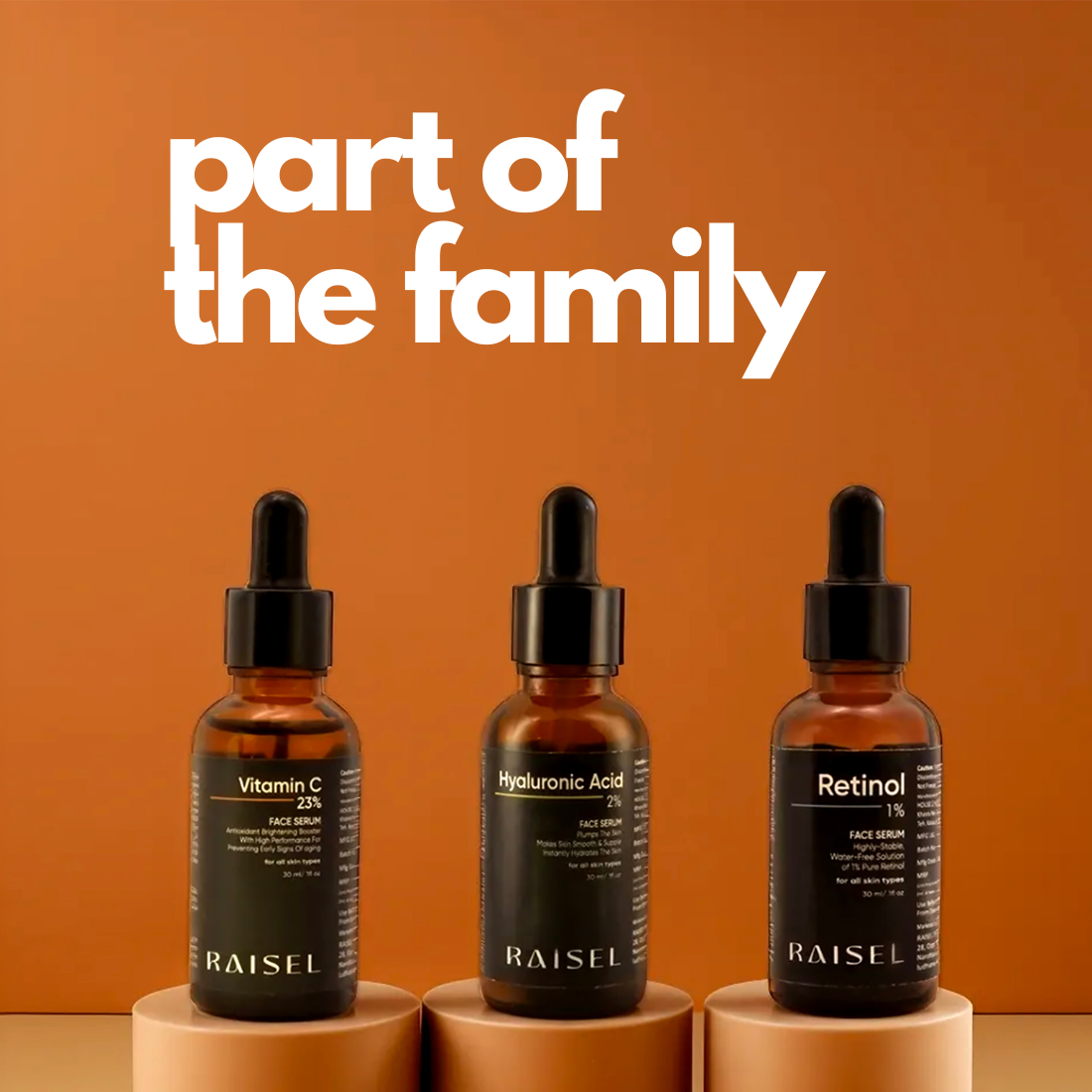 RAISEL 2% Hyaluronic Acid Face Serum  For All Skin Type 30ml