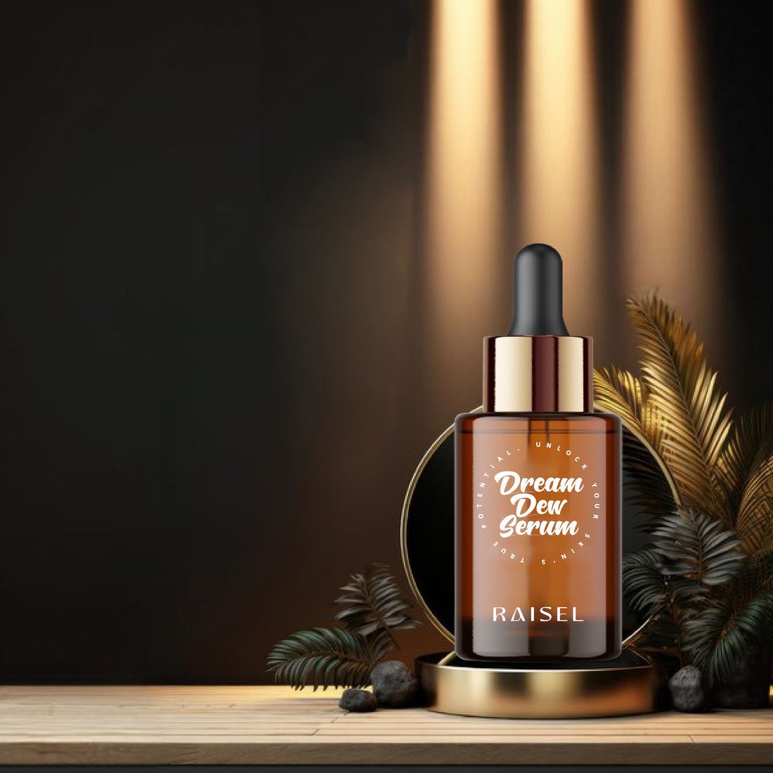 RAISEL Dream Dew Face Serum For All Skin Type Niacinamide, Green Tea, Vitamin C, Reduces Dark Spots & Pigmentation - 30 ML