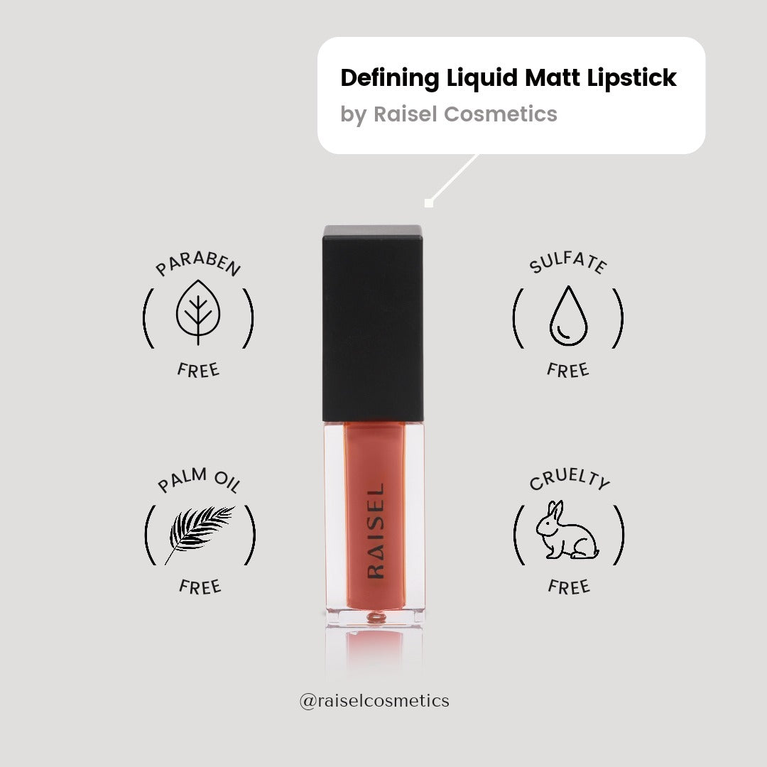 Raisel Liquid Matte Lipstick Waterproof Pack of 2 - Smudge Proof 12 Hours Stays Lip Color with Smooth Tip, Nourishing, Hydration and Moisturising on Your Lips for Women and Girls (9-ML)